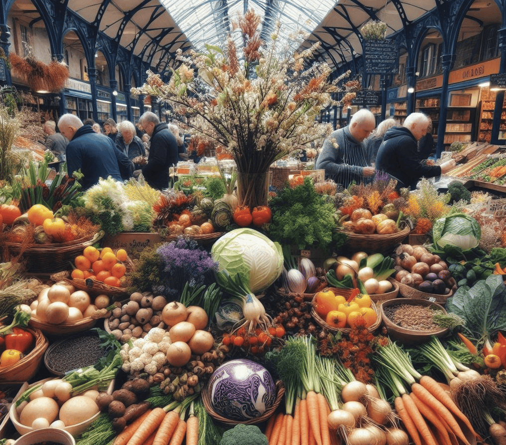 Spring seasonal food of Scotland